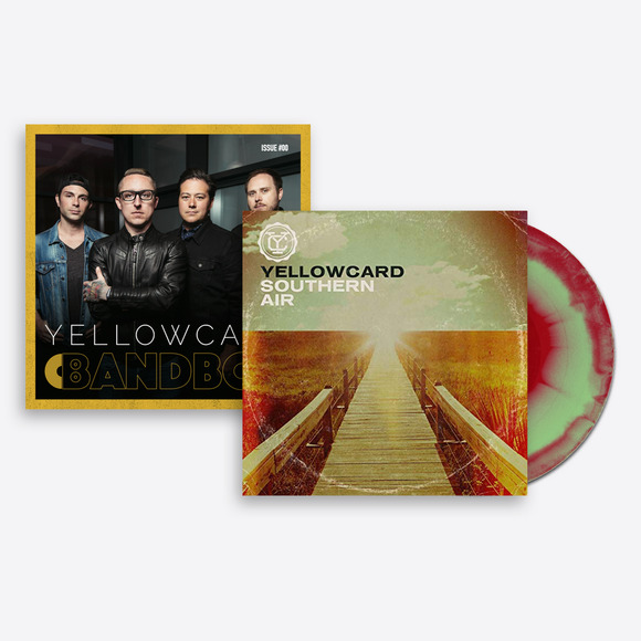 Southern Air - Yellowcard - Red Green Vinyl LP NEW SEALED Limited Edition Rare - Picture 3 of 7